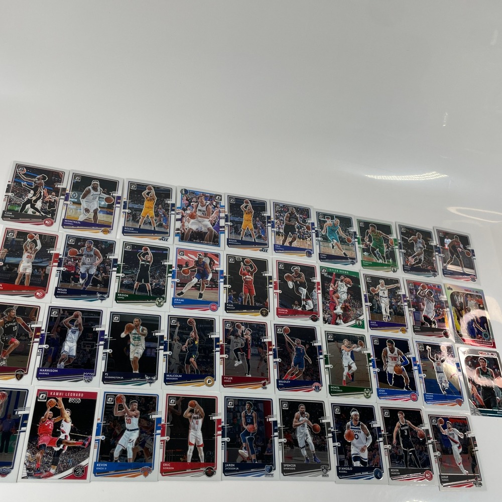 39 Card NBA Basketball Lot Panini Donruss Optic Tyler Herro Jaylen Brown Trading